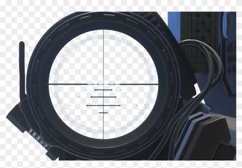 Banner Transparent Stock Image Atlas Mm Reticle Aw - Call Of Duty Scope Reticle Clipart #564280