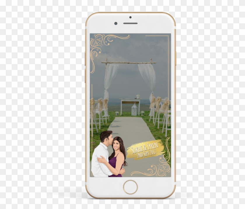 Sukhi & Iyren Cartoon Gold Border Paint Stroke Filter Clipart