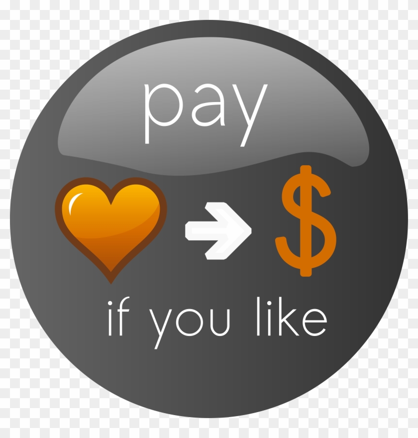 This Free Icons Png Design Of Pay If You Like Button Clipart #564377