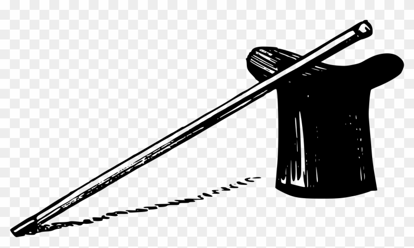 This Free Icons Png Design Of A Cane And A Top Hat Clipart