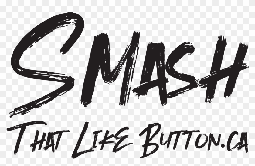 Smash That Like Button - Calligraphy Clipart #564569