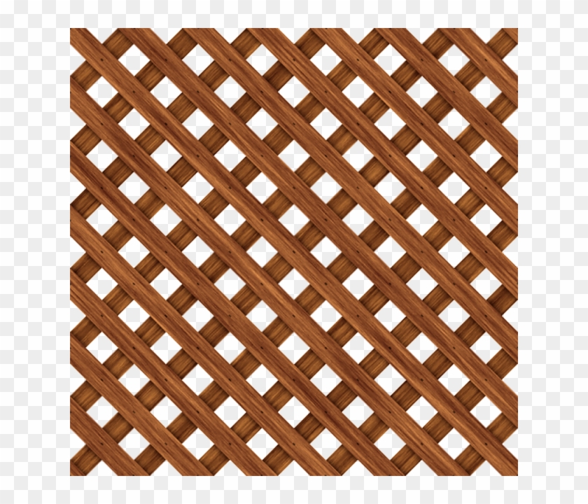 Wooden Pattern And Vector - Wood Lattice Texture Png Clipart