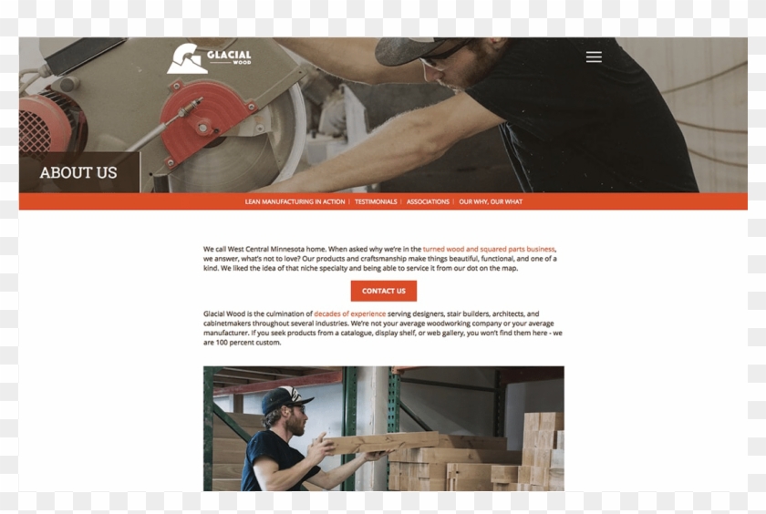 Glacial Web Slides - Flyer Clipart