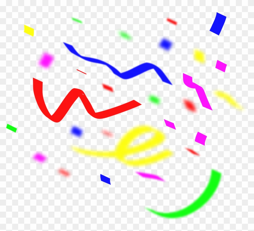 Party Confetti Png Clipart Panda - Explosão De Confetes Png Transparent Png