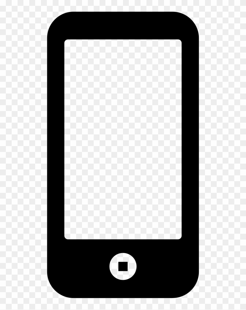 Cellphone With One Button Comments - Tablet Png Icon Clipart
