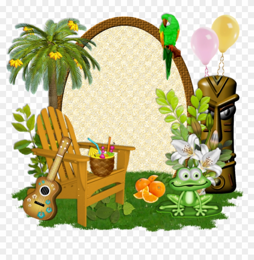 Cluster Tiki Party - Cartoon Clipart #564938