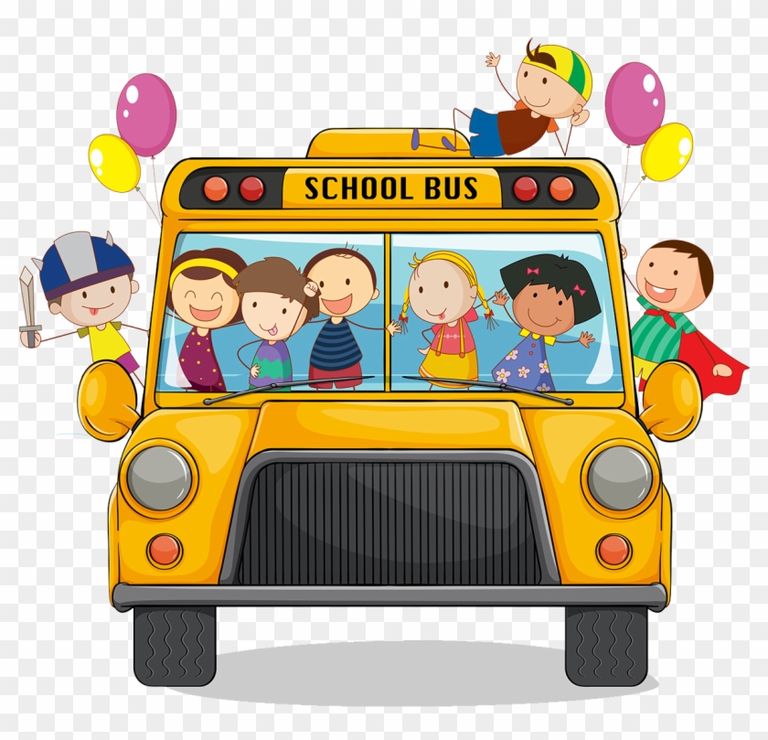 School Png Image - Kids School Bus Clipart #565367