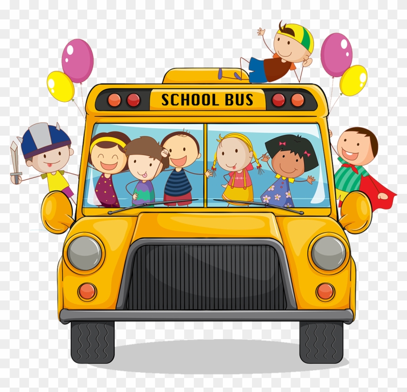 School Png Image - Kids School Bus Clipart