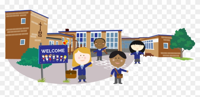 Primary School Png - School Uk Clip Art Transparent Png #565400