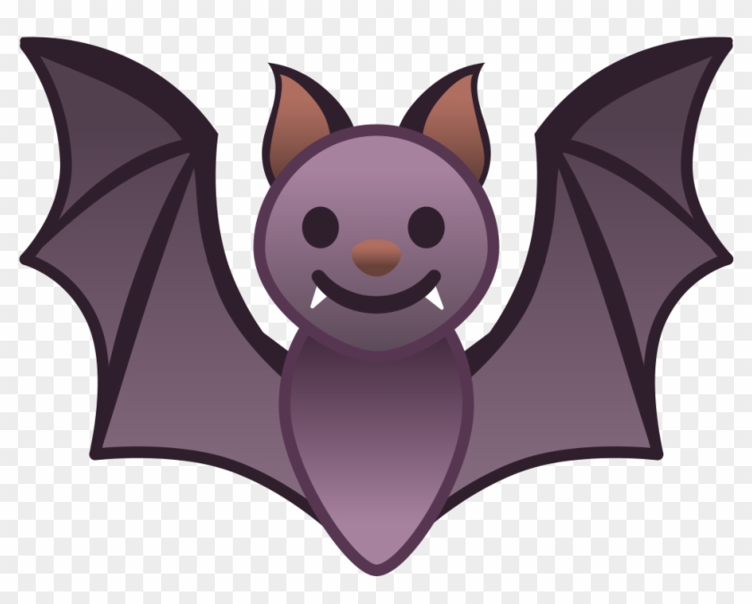 Bat Icon - Fledermaus Emoji Clipart #565498