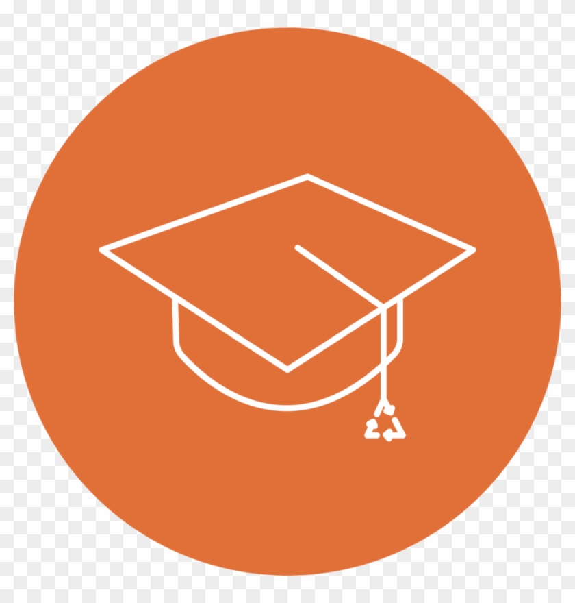 Schools Circle Icon - School Icon Circle Png Transparent Clipart