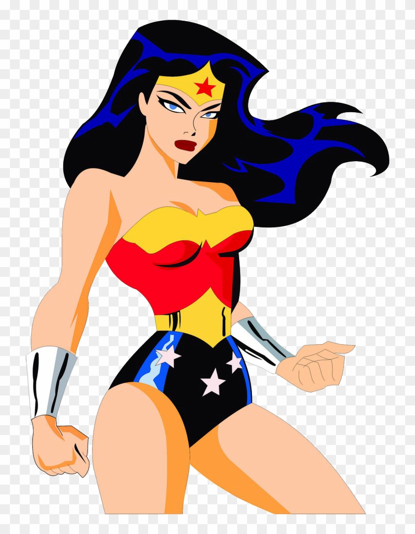 Wonder Woman Cliparts - La Mujer Maravilla Png Transparent Png #565931