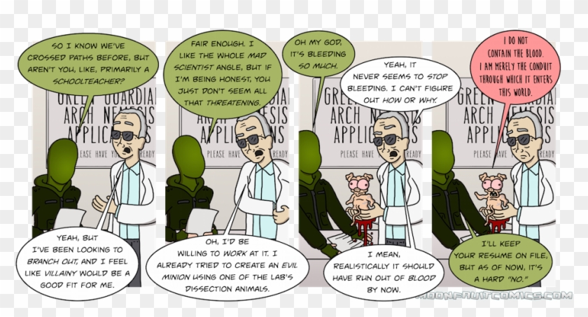Doctor Professor Read An Article About How Millennials - Comics Clipart #565932