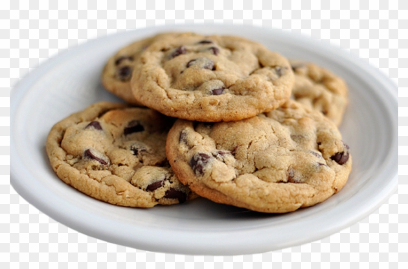 1920 X 1402 7 - Chocolate Chip Cookies On A Plate Clipart #566499