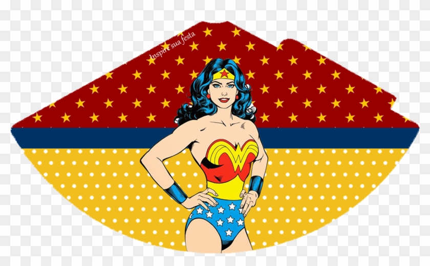 Wonder Woman Clipart Retro - Wonder Woman Original Drawing - Png Download