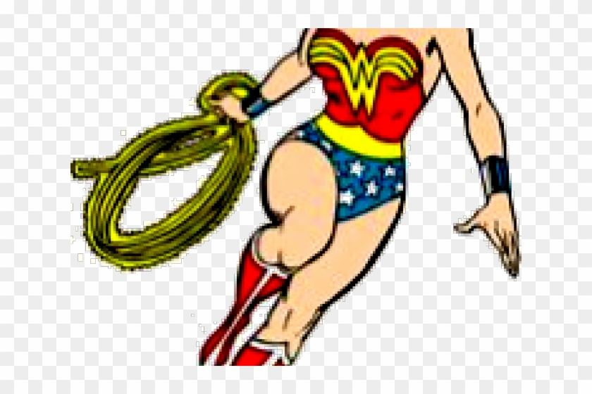 Strong Wonder Woman Cartoon Clipart