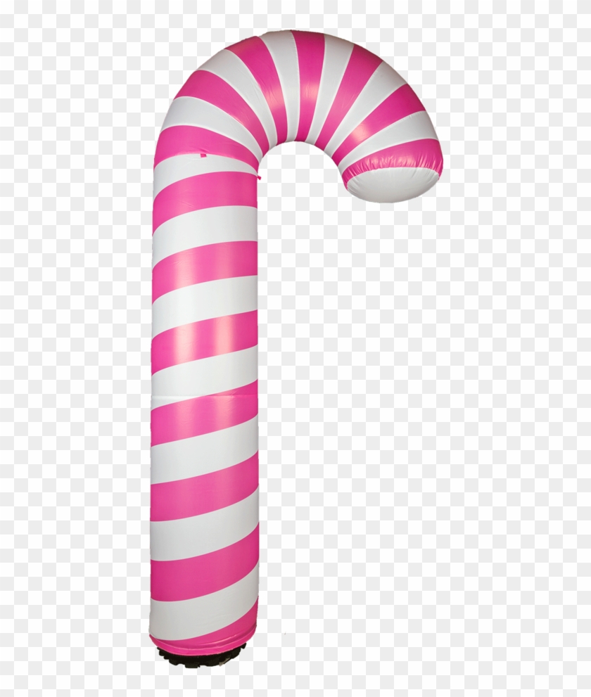 Inflatable Candy Cane, 12ft - Candy Cane Pink Clipart