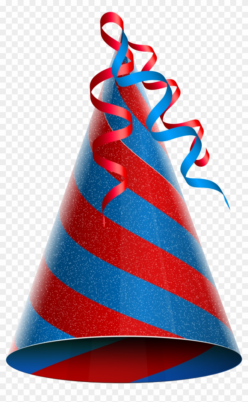 Free Png Download Birthday Party Hat Red Blue Png Images - Happy Birthday Hat Png Clipart #567412