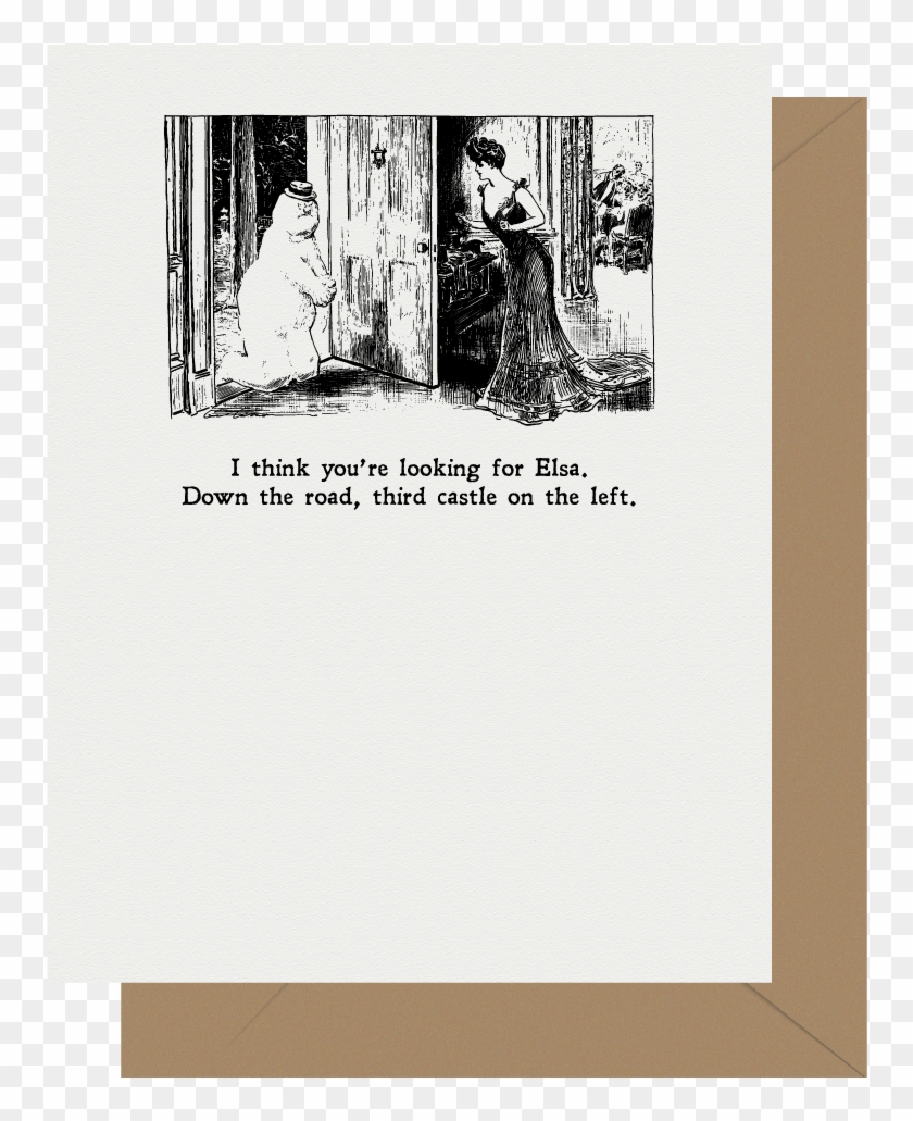 Looking For Elsa Gibson Girl Frozen - Charles Dana Gibson Drawings Clipart