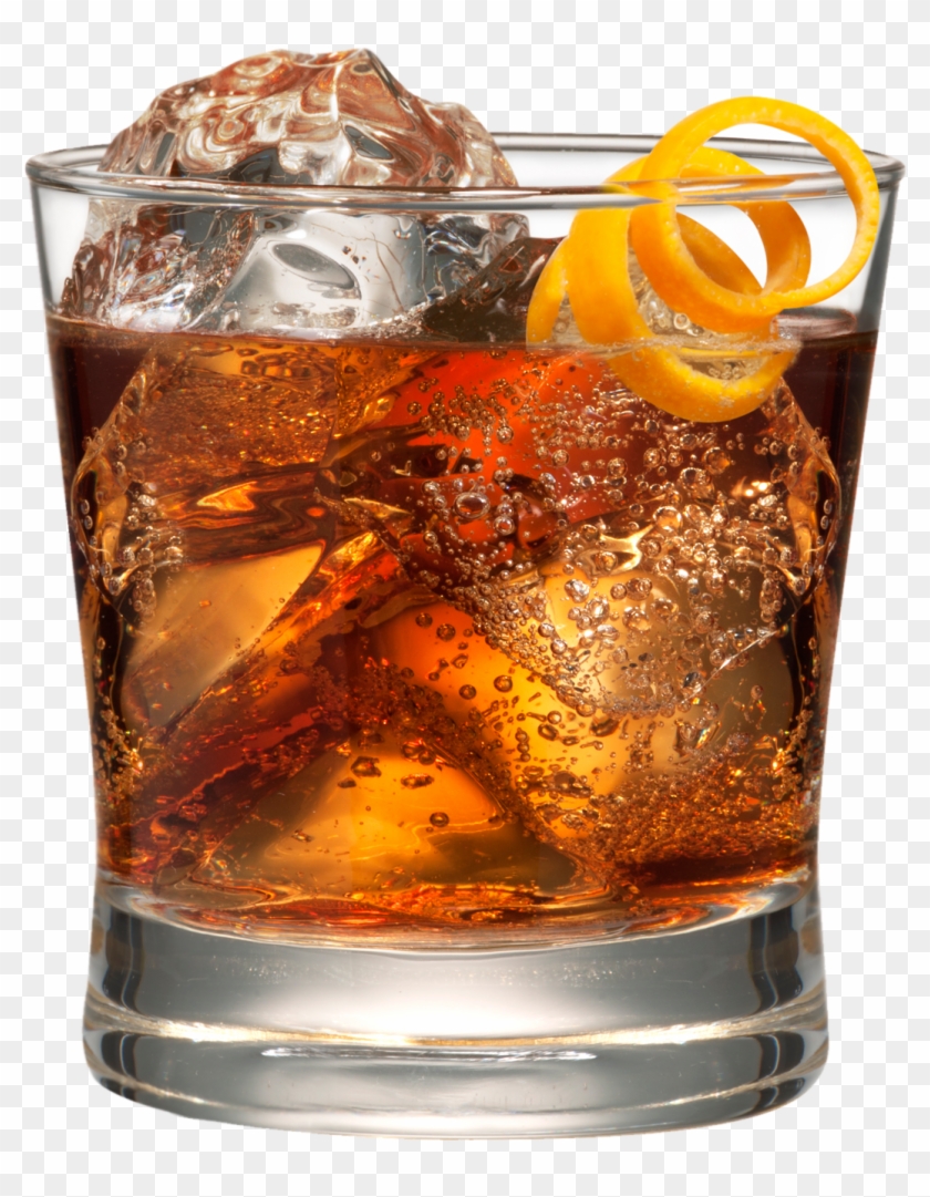 Rum Png Pluspng - Cocteles En Vaso Old Fashioned Clipart #567803
