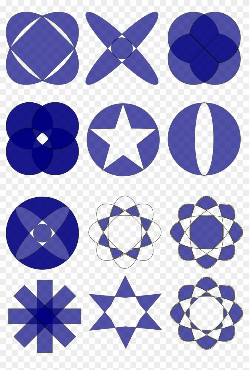 Image Result For Geometric Shapes Clipart - Circular Geometric Shape - Png Download #568012