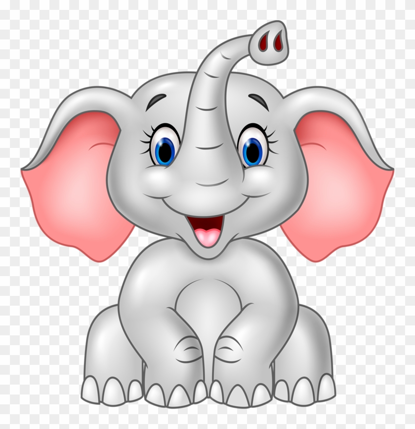 165 [преобразованный] - Cartoon Baby Elephant Head Clipart #568079
