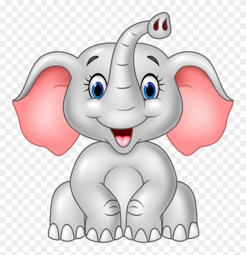 165 [преобразованный] - Cartoon Baby Elephant Head Clipart