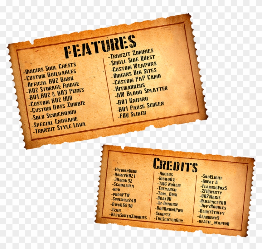 Bo3 Perks, Boss Zombie, Buildables, Custom Hud, Easter - Calligraphy Clipart