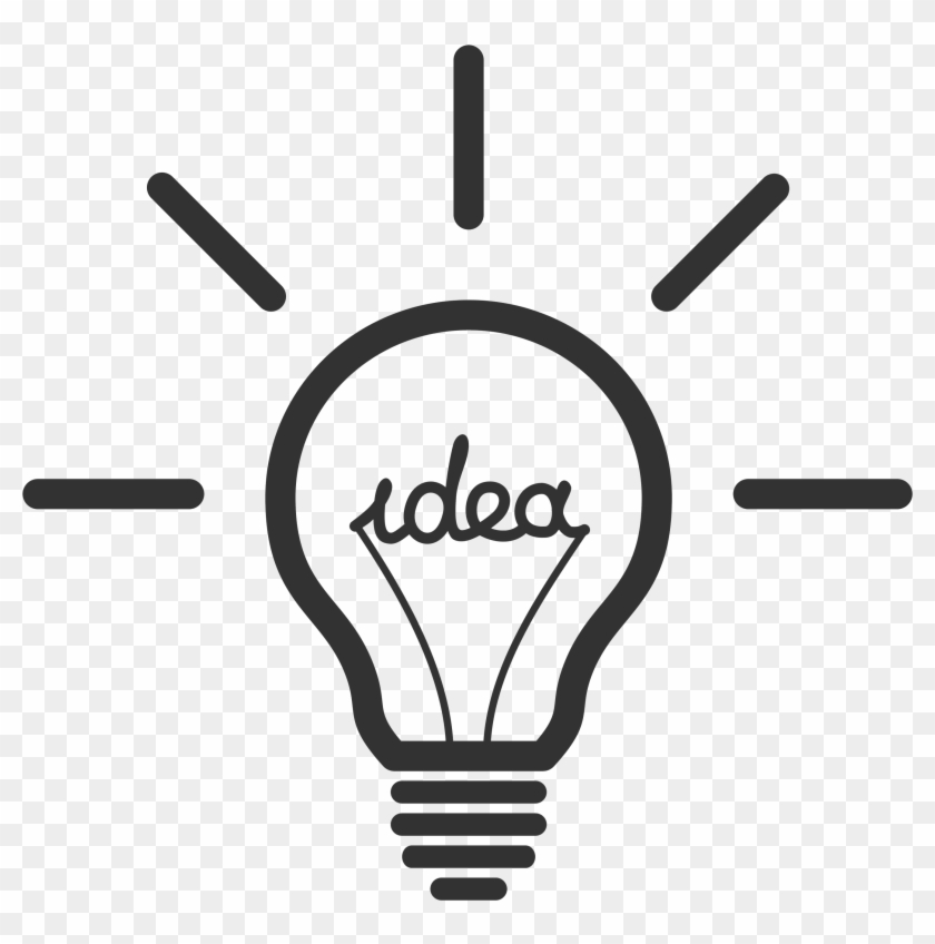 Lightbulb Idea Png - Light Bulb Transparent Background Clipart #568199