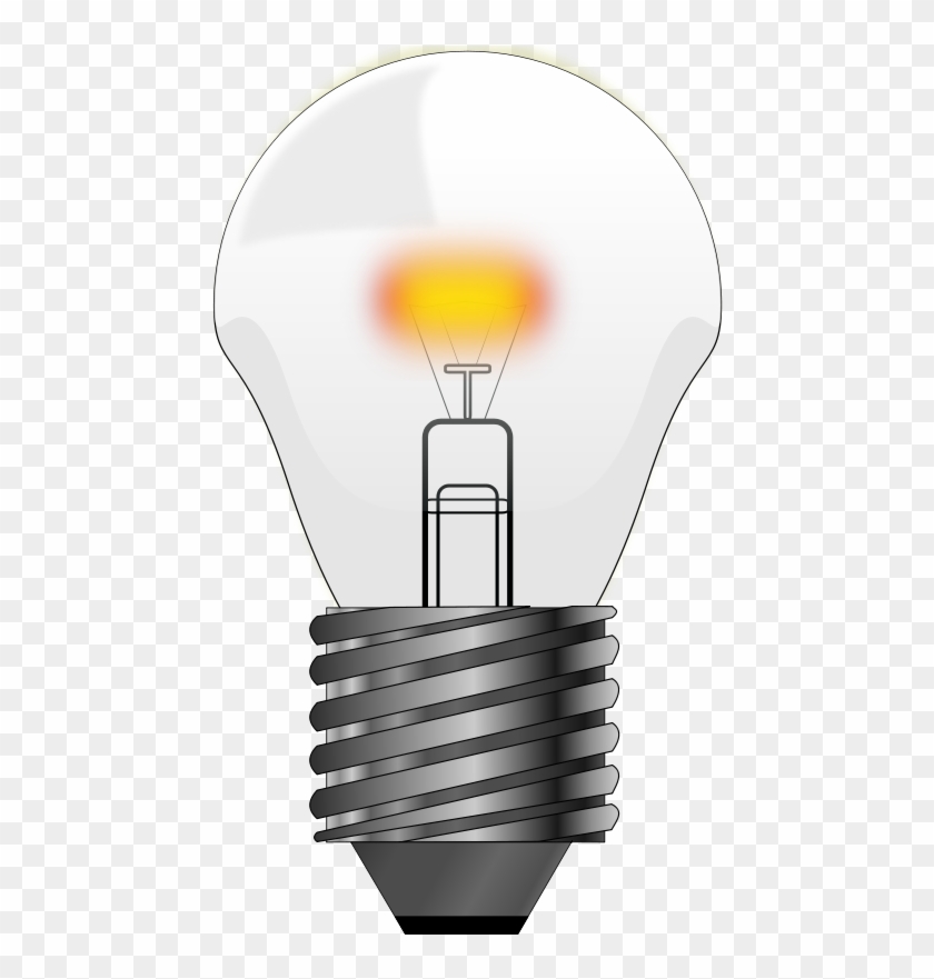 Light Bulb Animation Png , Png Download - Dim Light Bulb Clipart Transparent Png