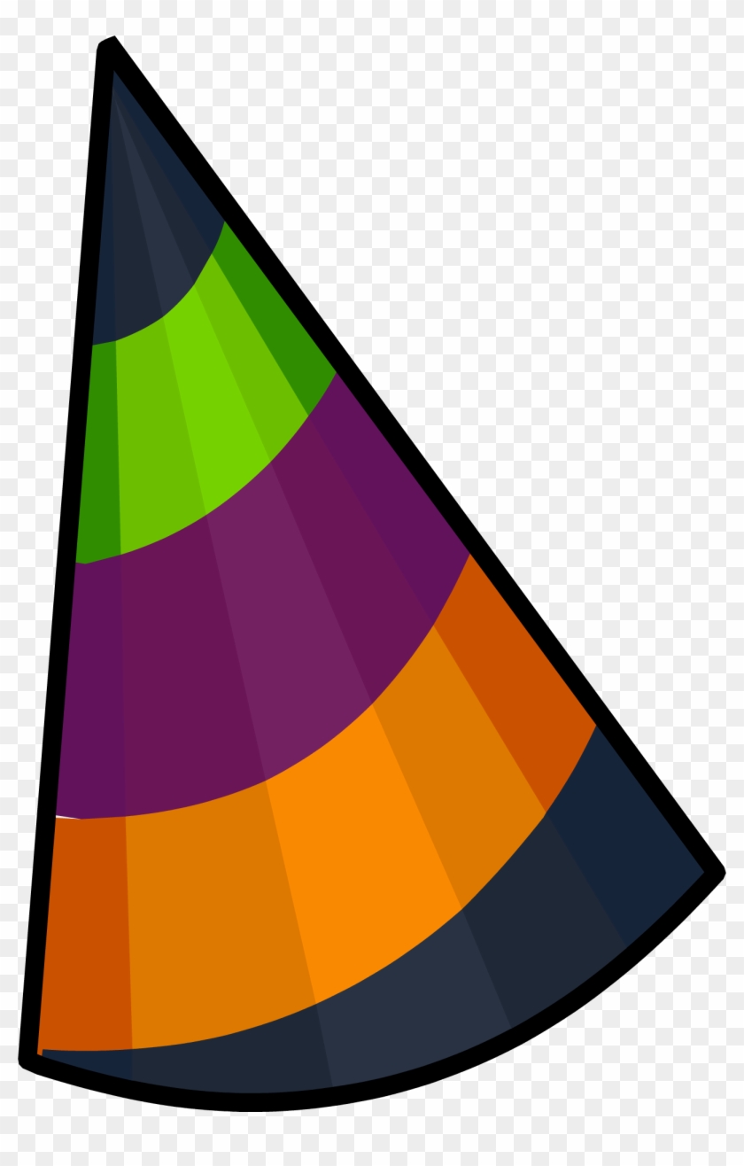 Club Penguin 7th Party Hat - Club Penguin 6th Anniversary Hat Clipart