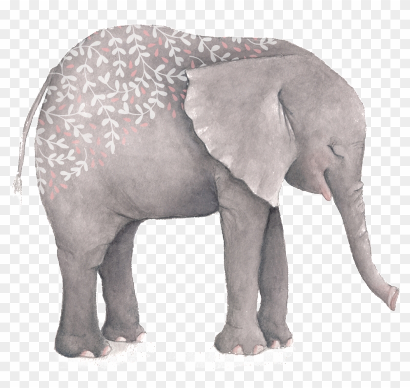 Hand Drawn Elephant Hd Png Clipart #568632