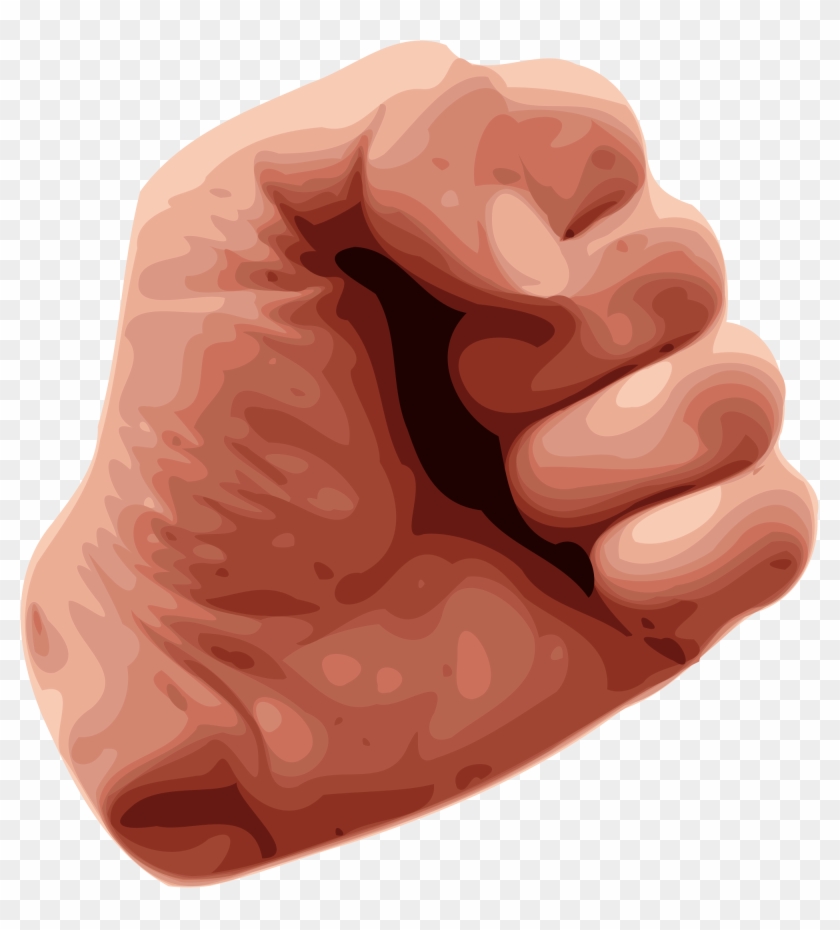 Open - Transparent Human Fist Clipart