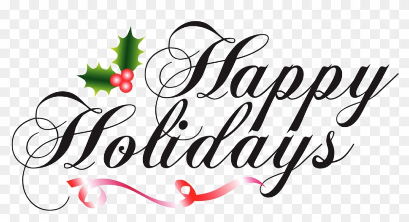 Happy Holidays Png High Quality Image - Happy Holiday Clipart #568935