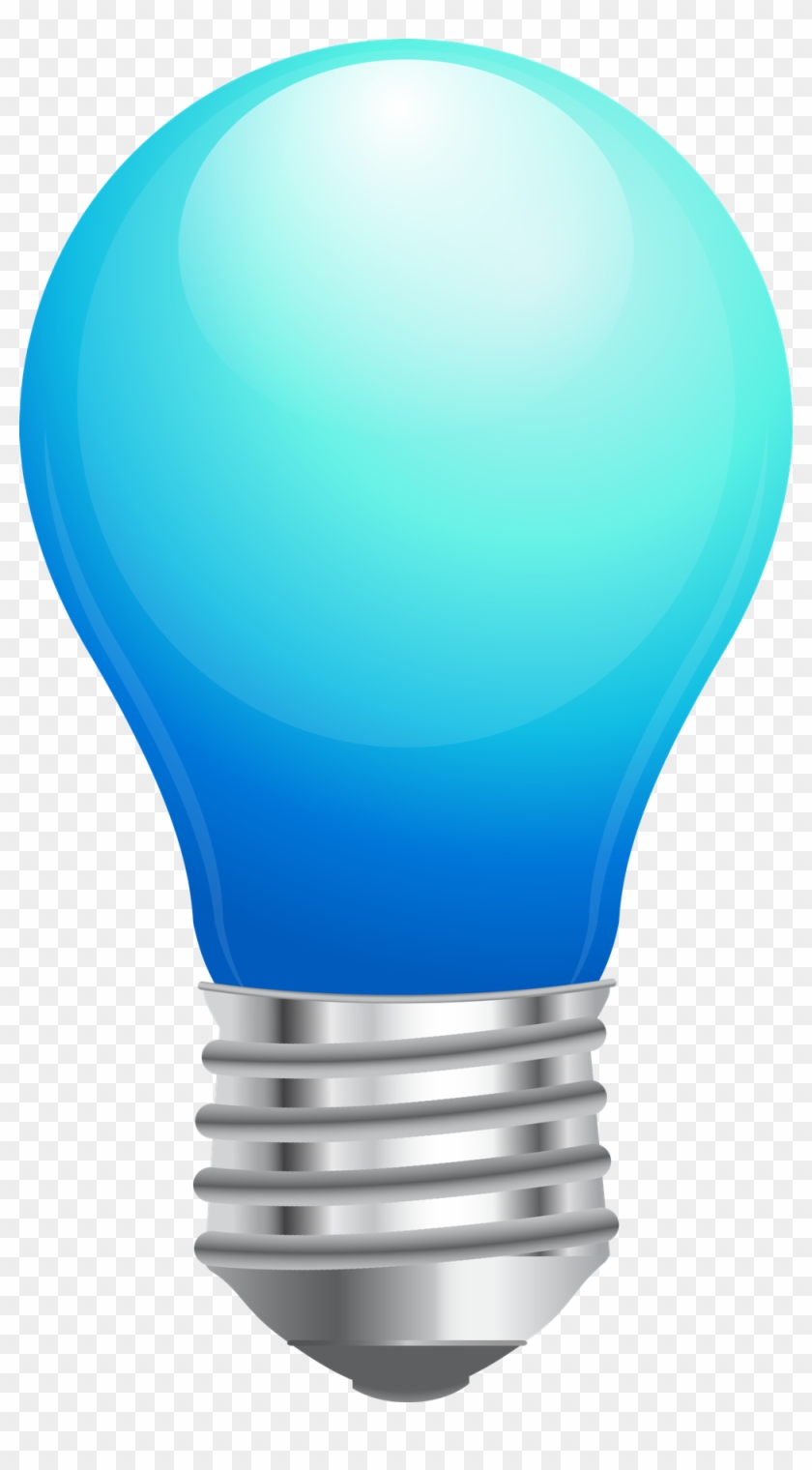 Light Bulb Image Free Download Best Light Bulb Image - Light Blue Light Bulb Clipart #569011