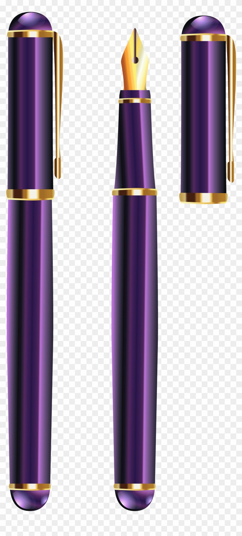 Violet Pen Png Clipart #569039