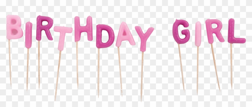 Birthday Girl Candles - Happy Birthday Girl Png Clipart #569099