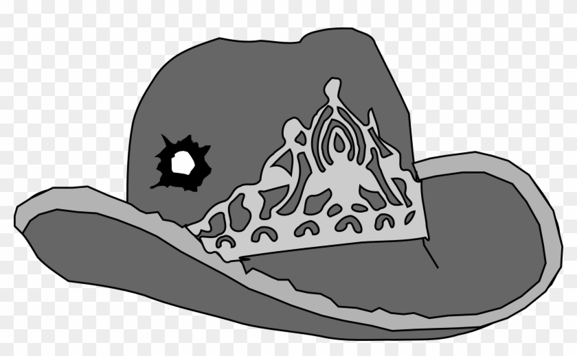 Cowboy Hat Clipart Rodeo Queen - Rodeo Queen Hat Clipart - Png Download