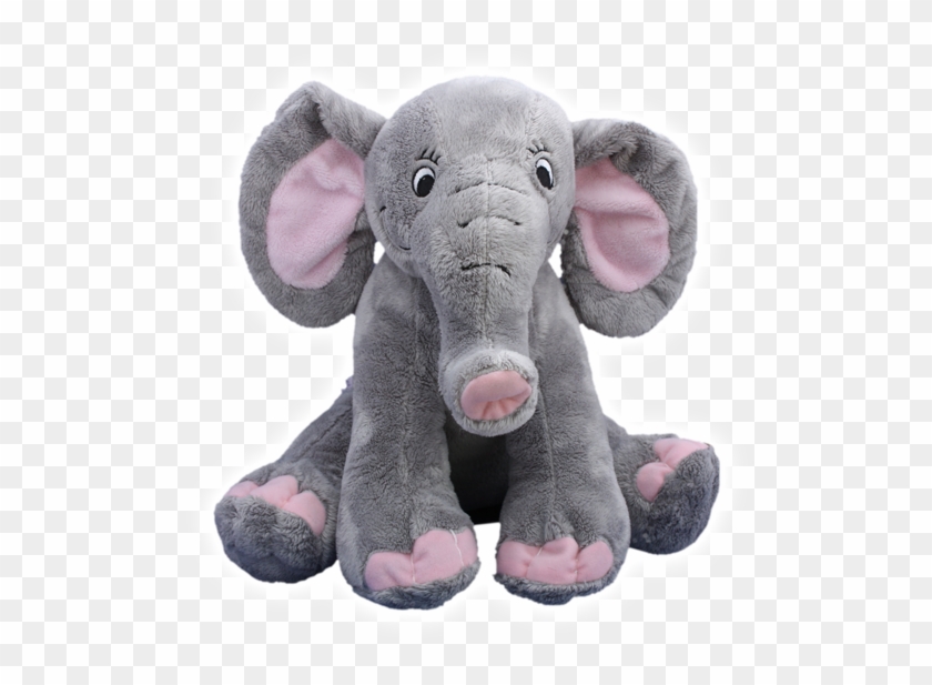 16 Inch Trunks The Elephant Heartbeat Animal With Sound - Elephant Teddy Png Clipart #569158