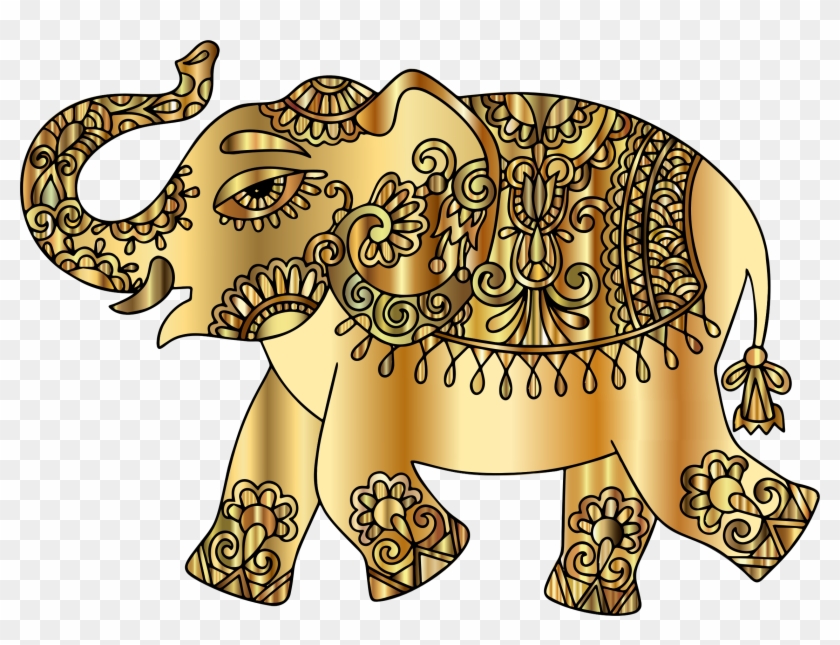 Big Image - Indian Elephant Clipart Png Transparent Png