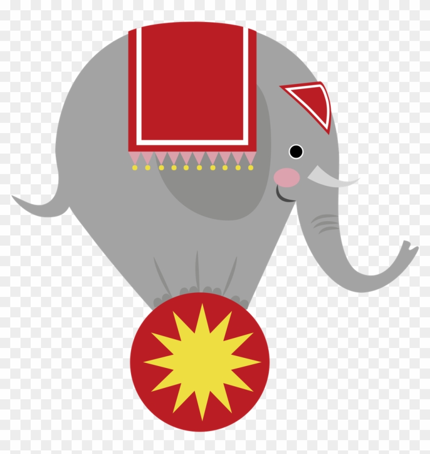 Circus Elephant Png - Desktop Wallpaper January 2019 Calendar Clipart #569431
