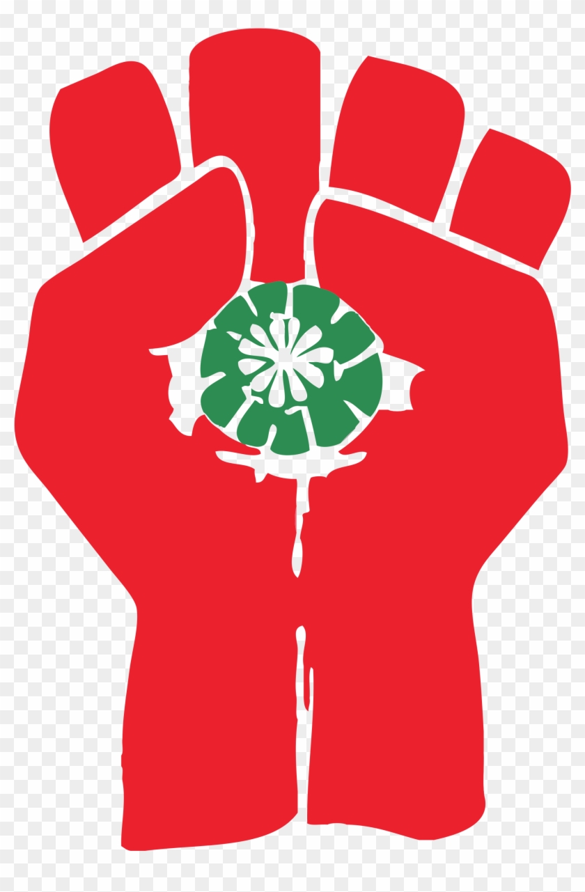 Png Black And White File Gonzo Wikimedia Commons Open - Hunter S Thompson Fist Clipart