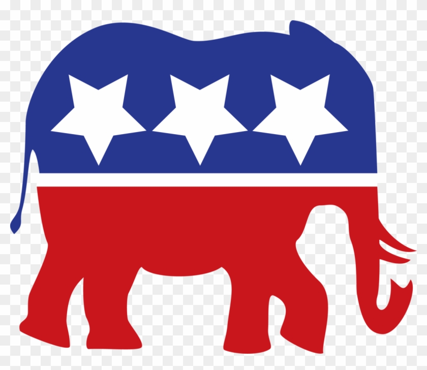 Republican Elephant Png - Transparent Republican Party Logo Clipart #569651