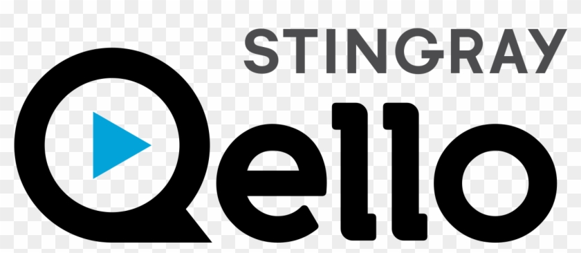 Stingray Qello Logo - Stingray Qello Clipart #569720