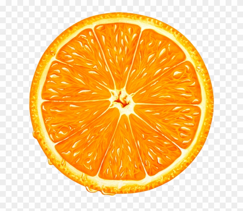 Orange Slice Png Clipart - Sliced Orange Png Transparent Png #569988