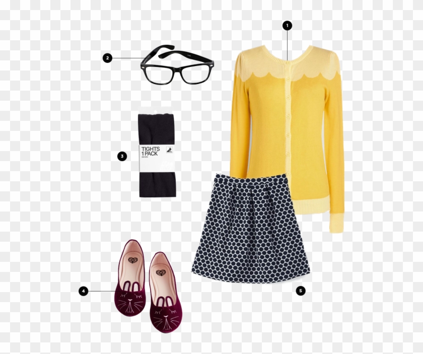 We Heart Jessica Day's Style - Blouse Clipart