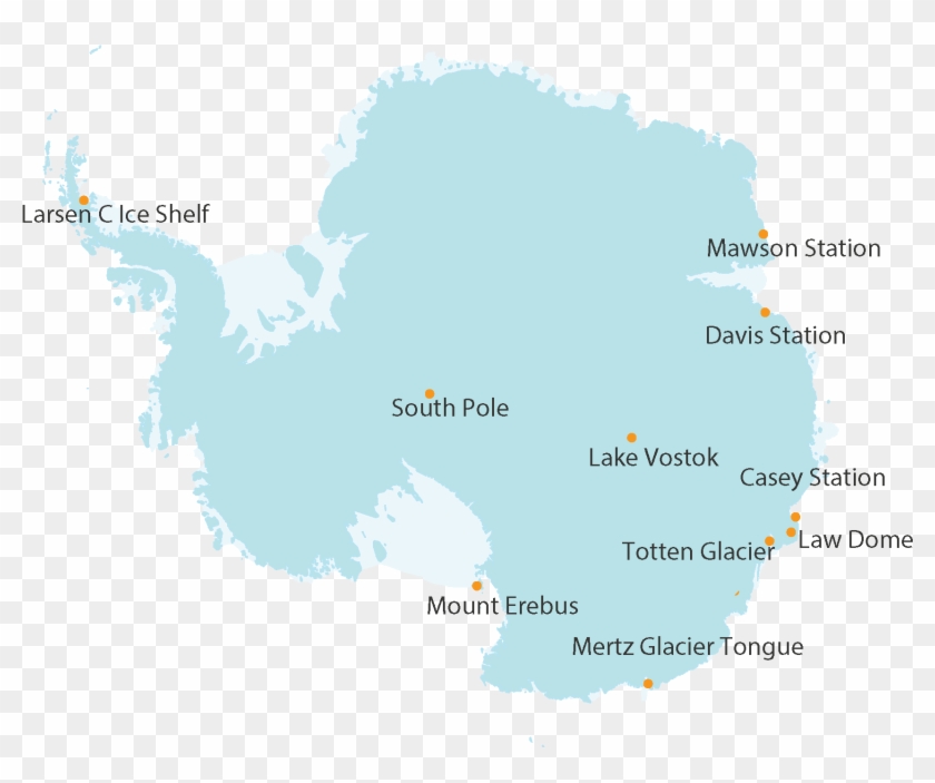 Graphic Minecraft Locations - Antarctica Land Vs Ice Clipart #5600782