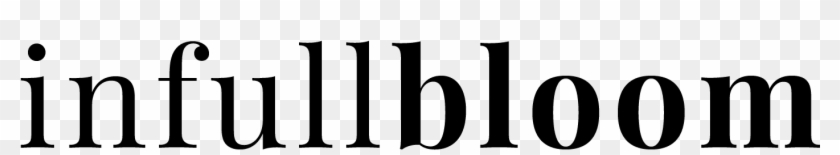 In Full Bloom - Calligraphy Clipart