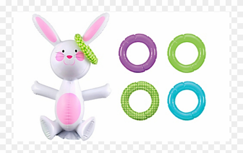 Bunny Tail Toss Easter Game - Stuffed Toy Clipart