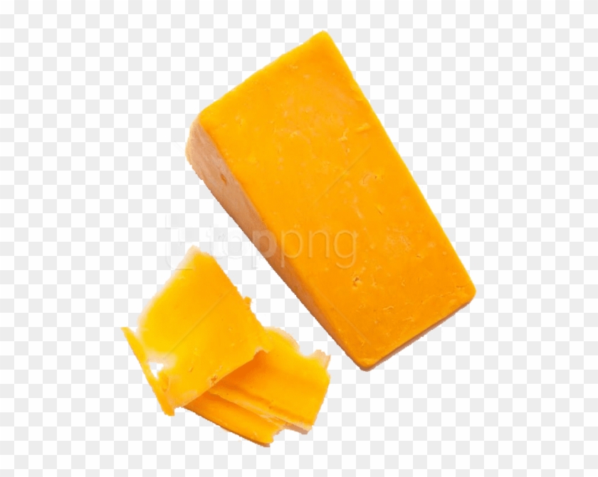 Download Cheese Transparent Png Images Background - 4 Slices Cheddar Cheese Clipart #5601340